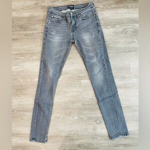 Womens Umgee distressed skinny jeans size 26.